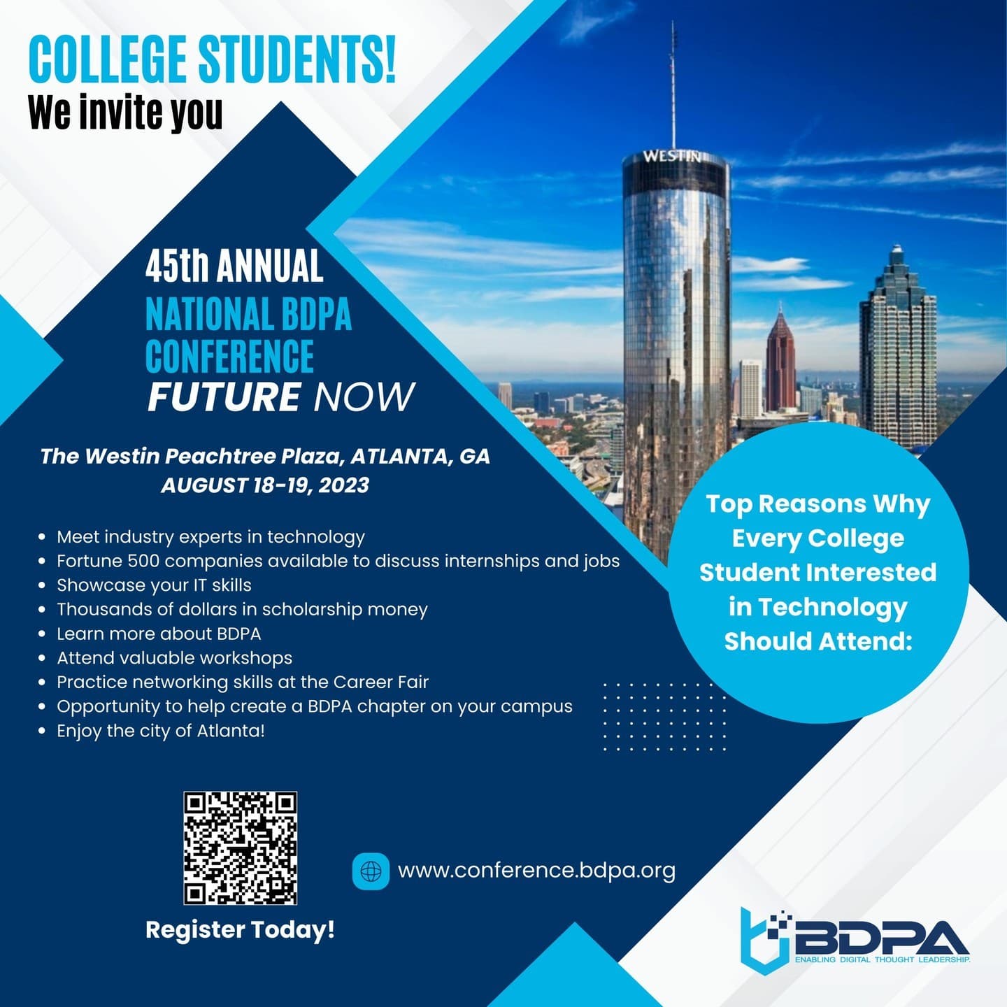 BDPA Robotics Arm Challenge flyer